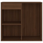 vidaXL Dulap de cosmetice, stejar maro, 80x40x75 cm, lemn prelucrat vidaXL Dulap de cosmetice, stejar maro, 80x40x75 cm, lemn prelucrat