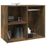 vidaXL Dulap de dressing, stejar fumuriu, 80x40x65 cm, lemn compozit vidaXL Dulap de dressing, stejar fumuriu, 80x40x65 cm, lemn compozit