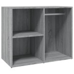 vidaXL Dulap de dressing, gri sonoma, 80x40x65 cm, lemn prelucrat