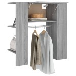 vidaXL Dulap de hol, gri sonoma, 97,5x37x99 cm, lemn prelucrat vidaXL Dulap de hol, gri sonoma, 97,5x37x99 cm, lemn prelucrat
