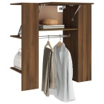 vidaXL Dulap de hol, stejar maro, 97,5x37x99 cm, lemn prelucrat vidaXL Dulap de hol, stejar maro, 97,5x37x99 cm, lemn prelucrat