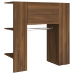 vidaXL Dulap de hol, stejar maro, 97,5x37x99 cm, lemn prelucrat vidaXL Dulap de hol, stejar maro, 97,5x37x99 cm, lemn prelucrat