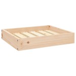 vidaXL Pat pentru câini, 51,5x44x9 cm, lemn masiv de pin vidaXL Pat pentru câini, 51,5x44x9 cm, lemn masiv de pin