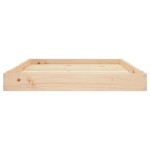 vidaXL Pat pentru câini, 101,5x74x9 cm, lemn masiv de pin vidaXL Pat pentru câini, 101,5x74x9 cm, lemn masiv de pin