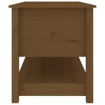 vidaXL Măsuță de cafea, maro miere, 102x49x55 cm, lemn masiv de pin vidaXL Măsuță de cafea, maro miere, 102x49x55 cm, lemn masiv de pin