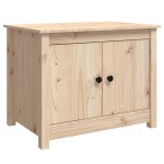 vidaXL Măsuță de cafea, 71x49x55 cm, lemn masiv de pin vidaXL Măsuță de cafea, 71x49x55 cm, lemn masiv de pin