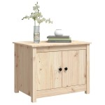 vidaXL Măsuță de cafea, 71x49x55 cm, lemn masiv de pin vidaXL Măsuță de cafea, 71x49x55 cm, lemn masiv de pin