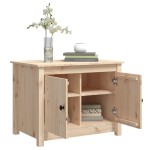 vidaXL Măsuță de cafea, 71x49x55 cm, lemn masiv de pin vidaXL Măsuță de cafea, 71x49x55 cm, lemn masiv de pin