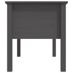 vidaXL Măsuță de cafea, gri, 102x49x55 cm, lemn masiv de pin