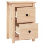 vidaXL Noptiere, 40x35x61,5 cm, lemn masiv de pin vidaXL Noptiere, 40x35x61,5 cm, lemn masiv de pin