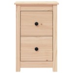 vidaXL Noptiere, 2 buc., 40x35x61,5 cm, lemn masiv de pin vidaXL Noptiere, 2 buc., 40x35x61,5 cm, lemn masiv de pin