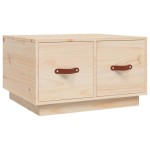 vidaXL Măsuță de cafea, 60x53x35 cm, lemn masiv de pin vidaXL Măsuță de cafea, 60x53x35 cm, lemn masiv de pin
