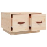 vidaXL Măsuță de cafea, 60x53x35 cm, lemn masiv de pin vidaXL Măsuță de cafea, 60x53x35 cm, lemn masiv de pin
