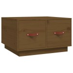 vidaXL Măsuță de cafea, maro miere, 60x53x35 cm, lemn masiv de pin vidaXL Măsuță de cafea, maro miere, 60x53x35 cm, lemn masiv de pin