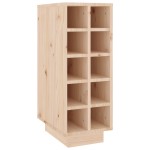 vidaXL Dulap de vinuri, 23x34x61 cm, lemn masiv de pin vidaXL Dulap de vinuri, 23x34x61 cm, lemn masiv de pin