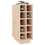vidaXL Dulap de vinuri, 23x34x61 cm, lemn masiv de pin vidaXL Dulap de vinuri, 23x34x61 cm, lemn masiv de pin