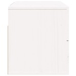 vidaXL Noptiere de perete, 2 buc., alb, 50x36x40 cm vidaXL Noptiere de perete, 2 buc., alb, 50x36x40 cm