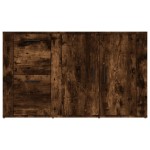 vidaXL Servantă, stejar fumuriu, 100x33x59,5 cm, lemn compozit