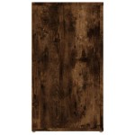 vidaXL Servantă, stejar fumuriu, 100x33x59,5 cm, lemn compozit