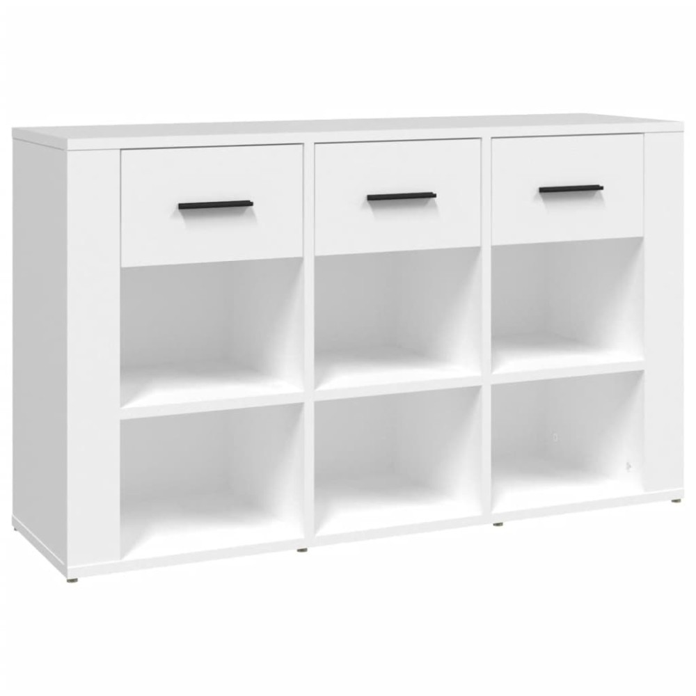 vidaXL Servantă, alb, 100x30x59,5 cm, lemn compozit