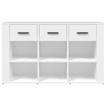 vidaXL Servantă, alb, 100x30x59,5 cm, lemn compozit