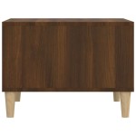 vidaXL Măsuță de cafea, stejar maro, 60x50x36,5 cm, lemn compozit vidaXL Măsuță de cafea, stejar maro, 60x50x36,5 cm, lemn compozit