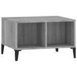 vidaXL Măsuță de cafea, gri sonoma, 60x50x36,5 cm, lemn prelucrat vidaXL Măsuță de cafea, gri sonoma, 60x50x36,5 cm, lemn prelucrat