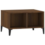 vidaXL Măsuță de cafea, stejar maro, 60x50x36,5 cm, lemn compozit vidaXL Măsuță de cafea, stejar maro, 60x50x36,5 cm, lemn compozit