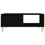 vidaXL Măsuță de cafea, negru, 90x50x36,5 cm, lemn compozit vidaXL Măsuță de cafea, negru, 90x50x36,5 cm, lemn compozit