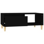 vidaXL Măsuță de cafea, negru, 90x50x36,5 cm, lemn compozit vidaXL Măsuță de cafea, negru, 90x50x36,5 cm, lemn compozit