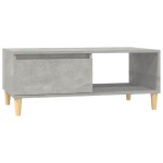vidaXL Măsuță de cafea, gri beton, 90x50x36,5 cm, lemn compozit vidaXL Măsuță de cafea, gri beton, 90x50x36,5 cm, lemn compozit