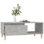 vidaXL Măsuță de cafea, gri beton, 90x50x36,5 cm, lemn compozit vidaXL Măsuță de cafea, gri beton, 90x50x36,5 cm, lemn compozit