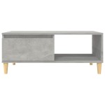 vidaXL Măsuță de cafea, gri beton, 90x50x36,5 cm, lemn compozit vidaXL Măsuță de cafea, gri beton, 90x50x36,5 cm, lemn compozit
