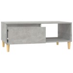 vidaXL Măsuță de cafea, gri beton, 90x50x36,5 cm, lemn compozit vidaXL Măsuță de cafea, gri beton, 90x50x36,5 cm, lemn compozit