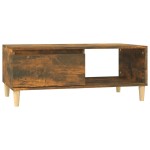 vidaXL Măsuță de cafea, stejar fumuriu, 90x50x36,5 cm, lemn prelucrat vidaXL Măsuță de cafea, stejar fumuriu, 90x50x36,5 cm, lemn prelucrat