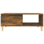 vidaXL Măsuță de cafea, stejar fumuriu, 90x50x36,5 cm, lemn prelucrat vidaXL Măsuță de cafea, stejar fumuriu, 90x50x36,5 cm, lemn prelucrat