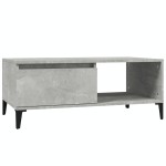 vidaXL Măsuță de cafea, gri beton, 90x50x36,5 cm, lemn prelucrat vidaXL Măsuță de cafea, gri beton, 90x50x36,5 cm, lemn prelucrat