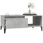 vidaXL Măsuță de cafea, gri beton, 90x50x36,5 cm, lemn prelucrat vidaXL Măsuță de cafea, gri beton, 90x50x36,5 cm, lemn prelucrat