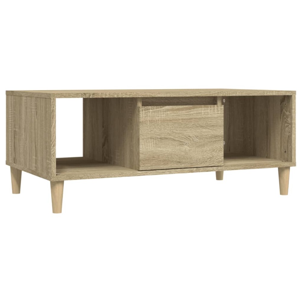 vidaXL Măsuță de cafea, stejar sonoma, 90x50x36,5 cm, lemn prelucrat