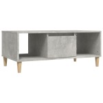 vidaXL Măsuță de cafea, gri beton, 90x50x36,5 cm, lemn prelucrat vidaXL Măsuță de cafea, gri beton, 90x50x36,5 cm, lemn prelucrat