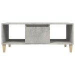 vidaXL Măsuță de cafea, gri beton, 90x50x36,5 cm, lemn prelucrat vidaXL Măsuță de cafea, gri beton, 90x50x36,5 cm, lemn prelucrat