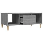 vidaXL Măsuță de cafea, gri sonoma, 90x50x36,5 cm, lemn prelucrat vidaXL Măsuță de cafea, gri sonoma, 90x50x36,5 cm, lemn prelucrat