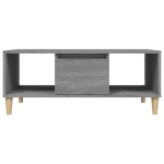 vidaXL Măsuță de cafea, gri sonoma, 90x50x36,5 cm, lemn prelucrat vidaXL Măsuță de cafea, gri sonoma, 90x50x36,5 cm, lemn prelucrat