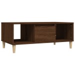 vidaXL Măsuță de cafea, stejar maro, 90x50x36,5 cm, lemn prelucrat vidaXL Măsuță de cafea, stejar maro, 90x50x36,5 cm, lemn prelucrat