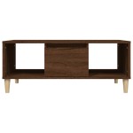 vidaXL Măsuță de cafea, stejar maro, 90x50x36,5 cm, lemn prelucrat vidaXL Măsuță de cafea, stejar maro, 90x50x36,5 cm, lemn prelucrat