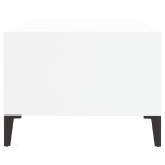 vidaXL Măsuță de cafea, alb, 90x50x36,5 cm, lemn prelucrat vidaXL Măsuță de cafea, alb, 90x50x36,5 cm, lemn prelucrat