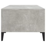 vidaXL Măsuță de cafea, gri beton, 90x50x36,5 cm, lemn prelucrat
