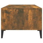 vidaXL Măsuță de cafea, stejar fumuriu, 90x50x36,5 cm, lemn prelucrat vidaXL Măsuță de cafea, stejar fumuriu, 90x50x36,5 cm, lemn prelucrat