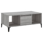 vidaXL Măsuță de cafea, gri sonoma, 90x50x36,5 cm, lemn prelucrat