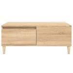 vidaXL Măsuță de cafea, stejar sonoma, 90x50x36,5 cm, lemn compozit